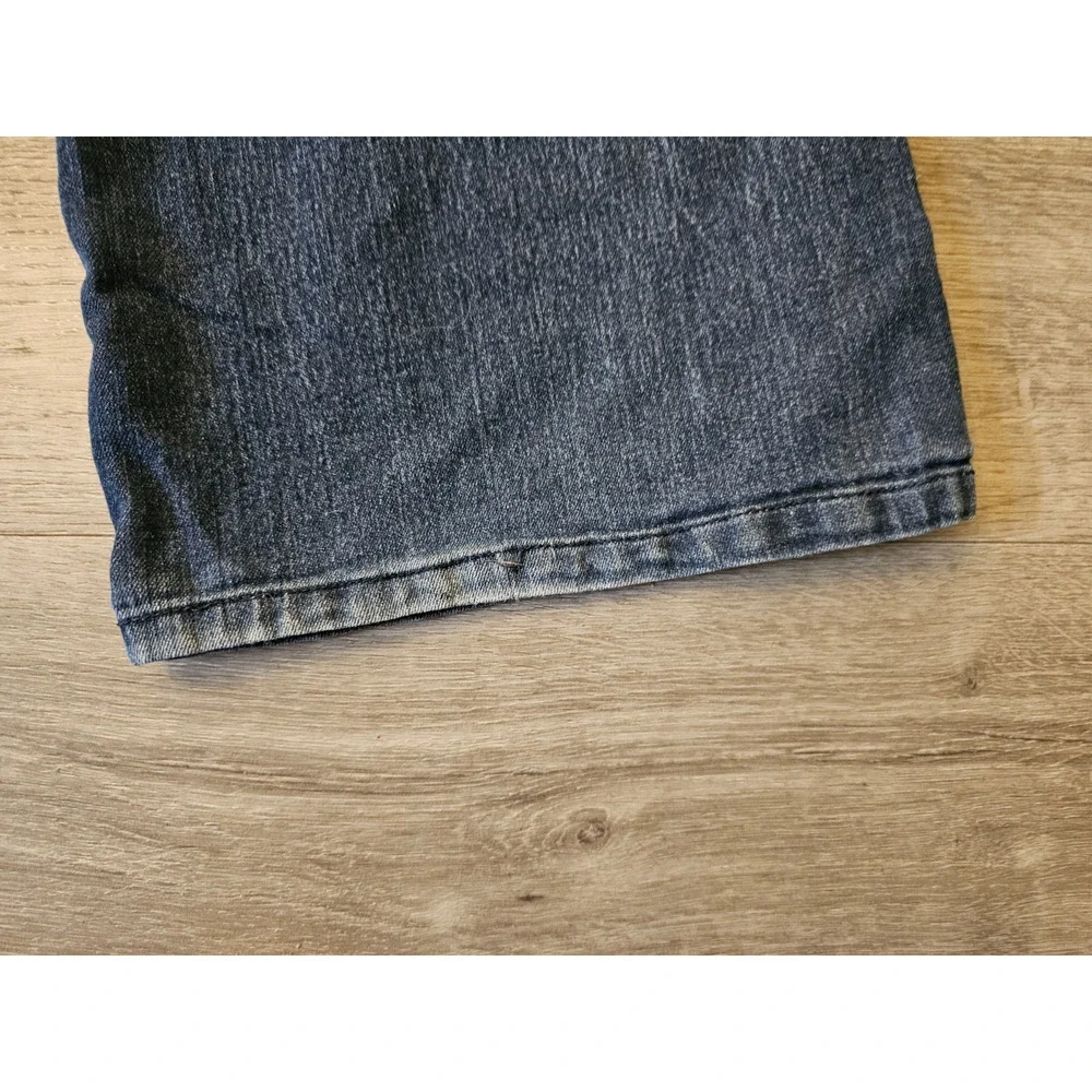 Michael Kors Womens Straight Leg Dark Wash Lightweight Stretch Jeans Plus 24W